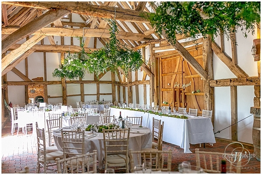 Old Greens Barn wedding venue in Surrey