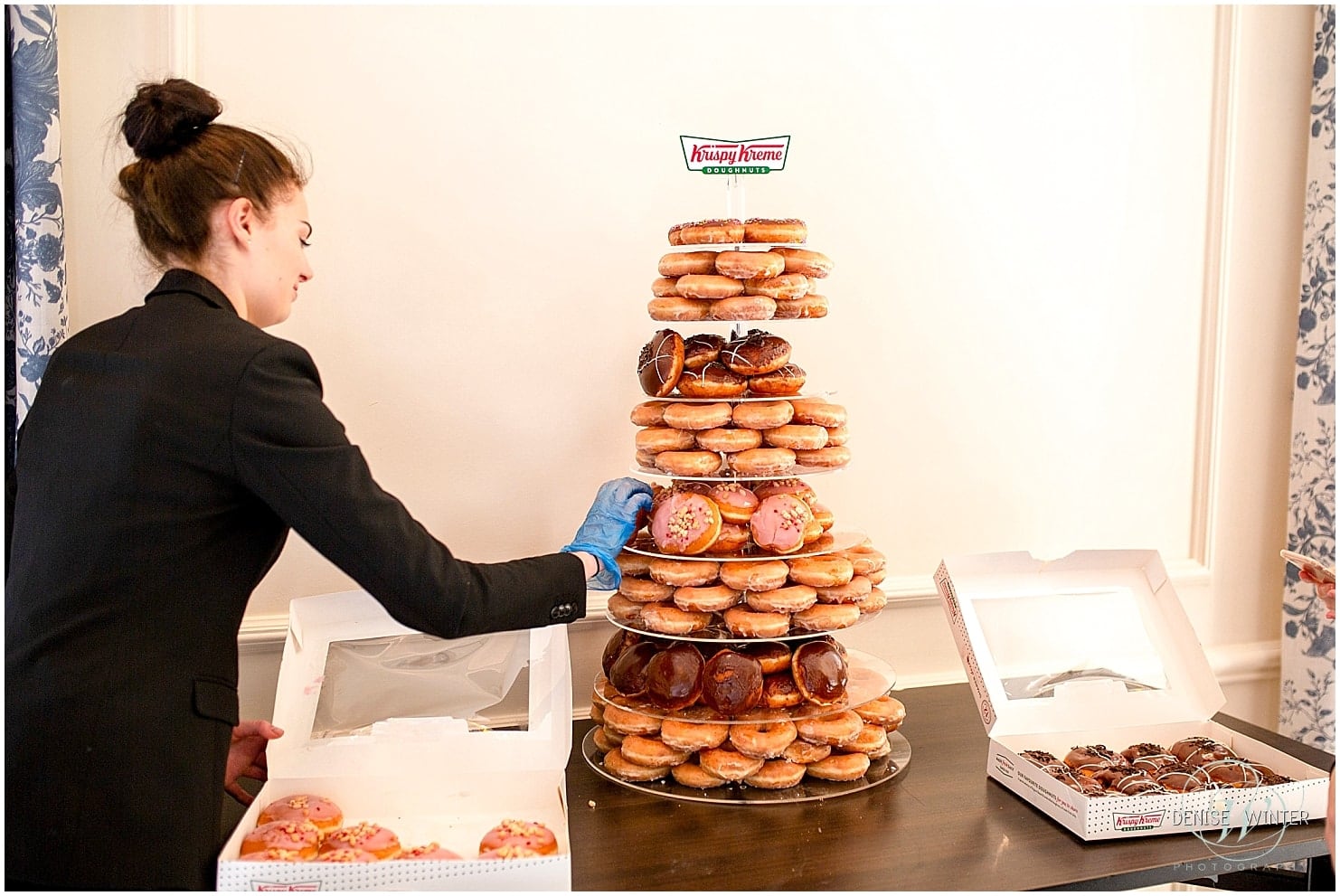 Krispy Kreme Wedding Cake