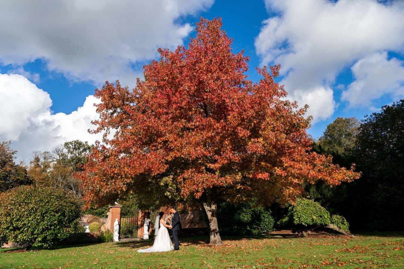 Autumn colours at the Royal Berkshire Hotel